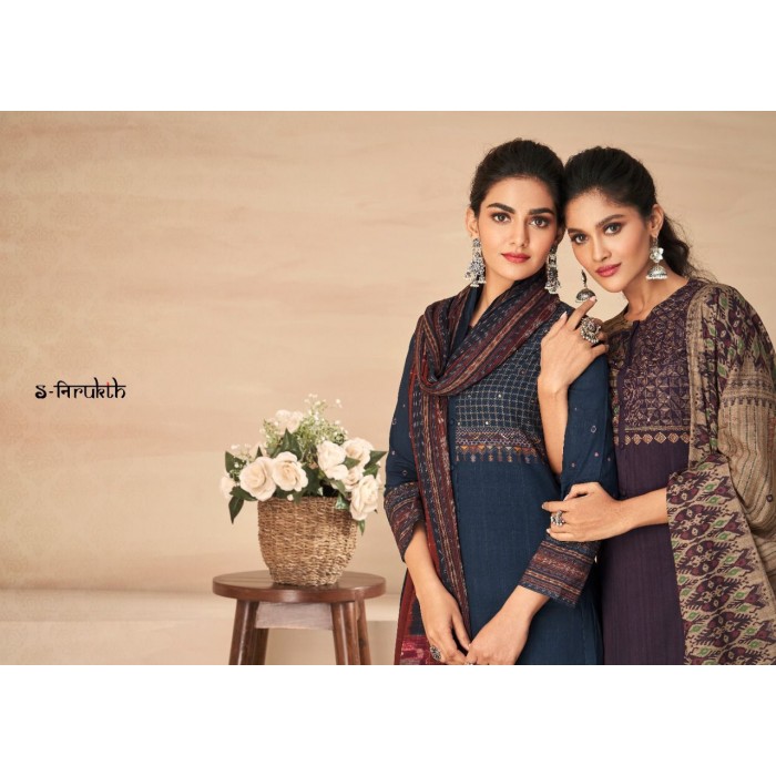 Sahiba S Nirukht Aarohi Cotton Print Dress Materials